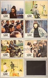 1e644 SERPICO 7 LCs '74 cool images of cop Al Pacino, Sidney Lumet crime classic!