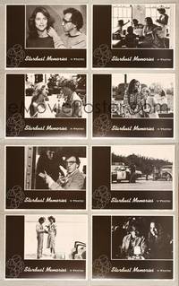 1e493 STARDUST MEMORIES 8 LCs '80 directed by Woody Allen, pretty Charlotte Rampling!