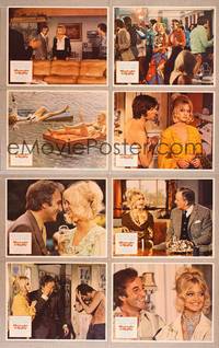 1e518 THERE'S A GIRL IN MY SOUP 8 LCs '71 Peter Sellers, Goldie Hawn!