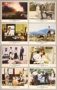 1e520 THEY ONLY KILL THEIR MASTERS 8 LCs '72 James Garner & Doberman Pincer dog, Katharine Ross!