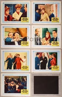 1e649 TORN CURTAIN 7 LCs '66 Paul Newman, Julie Andrews, Alfred Hitchcock, suspense!