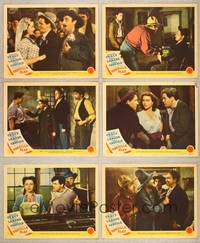 1e706 TORTILLA FLAT 6 LCs '42 Spencer Tracy, pretty Hedy Lamarr, John Garfield!