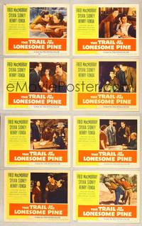 1e542 TRAIL OF THE LONESOME PINE 8 LCs R55 Sylvia Sidney, Henry Fonda, Fred MacMurray