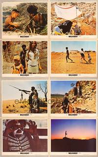 1e574 WALKABOUT 8 LCs '71 sexy Jenny Agutter in the Australian outback, Nicolas Roeg classic!