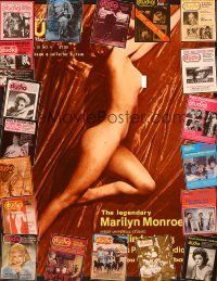 1f028 LOT OF 20 HOLLYWOOD STUDIO MAGAZINE MAGAZINES lot '74-76 Ginger Rogers, nude Marilyn + more!