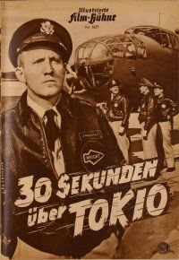 1f171 THIRTY SECONDS OVER TOKYO German program '52 pilot Spencer Tracy, Robert Walker & Thaxter!