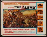 1g009 ALAMO 1/2sh R67 Brown art of John Wayne & Richard Widmark in the War of Independence!
