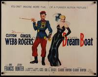 1g058 DREAM BOAT 1/2sh '52 Ginger Rogers was professor Clifton Webb's co-star in silent movies!