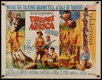 1g059 DRUMS OF AFRICA 1/2sh '63 great image of Frankie Avalon hunting in the jungle!