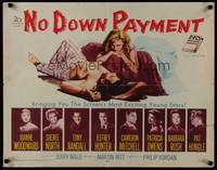 1g153 NO DOWN PAYMENT 1/2sh '57 Joanne Woodward, daring art of unfaithful sexy suburban couple!