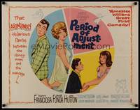1g164 PERIOD OF ADJUSTMENT 1/2sh '62 art of Jane Fonda in nightie trying to get used to marriage!