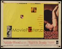 1g191 SPLENDOR IN THE GRASS 1/2sh '61 Natalie Wood kissing Warren Beatty, directed by Elia Kazan!