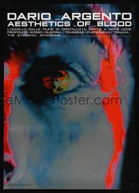 1g330 DARIO ARGENTO AESTHETICS OF BLOOD Japanese '90s psychedelic reflection-in-eye image!