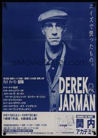 1g342 DEREK JARMAN FESTIVAL Japanese '90s great image of director!