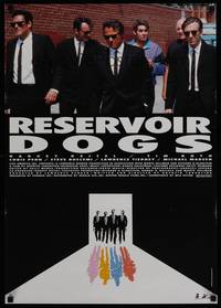 1g554 RESERVOIR DOGS Japanese '93 Quentin Tarantino, Harvey Keitel, Steve Buscemi, Chris Penn