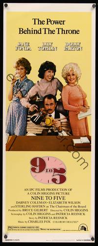 1h009 9 TO 5 insert '80 great image of Dolly Parton, Jane Fonda, and Lily Tomlin!