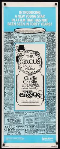 1h116 CIRCUS insert R70 Charlie Chaplin slapstick classic!