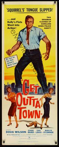 1h235 GET OUTTA TOWN insert '62 art of manly Doug Wilson, Jeanne Baird, Marilyn O'Connor!