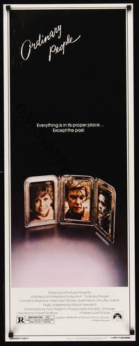 1h442 ORDINARY PEOPLE insert '80 Donald Sutherland, Mary Tyler Moore, directed by Robert Redford!