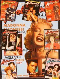 1j020 LOT OF 8 HOLLYWOOD THEN & NOW MAGAZINES lot '90 - '92