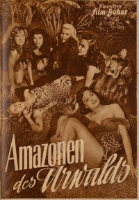 1j165 PREHISTORIC WOMEN German program '52 many different images of hot cave babes!