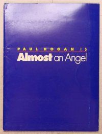 1j181 ALMOST AN ANGEL presskit '90 Paul Hogan, Elias Koteas, Linda Kozlowski