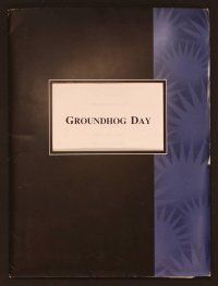 1j192 GROUNDHOG DAY presskit '93 Bill Murray, Andie MacDowell, directed by Harold Ramis!