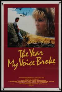 1k083 YEAR MY VOICE BROKE Aust 1sh '87 1st Noah Taylor, Loene Carmen, directed by John Duigan!