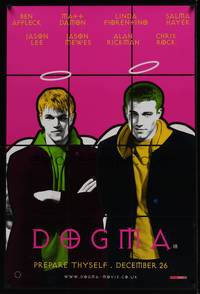1k040 DOGMA DS English 1sh '99 Kevin Smith, Ben Affleck, Matt Damon, prepare thyself!