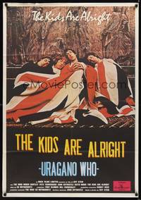 1k461 KIDS ARE ALRIGHT Italian 1sh '79 Jeff Stein, Roger Daltrey, Peter Townshend, The Who!