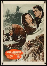 1k514 WUTHERING HEIGHTS Italian photobusta R50 different image of Laurence Olivier & Merle Oberon!