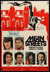 1k471 MEAN STREETS Italian lrg pbusta R70s Robert De Niro, Martin Scorsese, portraits of top stars!