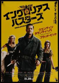 1k402 INGLOURIOUS BASTERDS style A advance Japanese '09 Quentin Tarantino, Nazi-killer Brad Pitt!