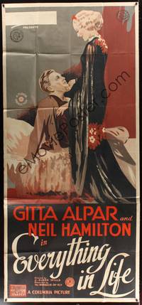 1m089 BECAUSE OF LOVE English 3sh '36 art of opera singer Gitta Alpar & composer Neil Hamilton!