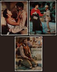 1m086 PORGY & BESS 3 German LCs '59 Sidney Poitier, Dorothy Dandridge & Sammy Davis Jr.!