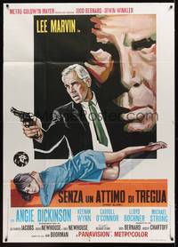 1m160 POINT BLANK Italian 1p '68 different art of Lee Marvin & Angie Dickinson, John Boorman