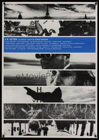 1m315 LA JETEE Japanese 29x41 '90 Chris Marker French sci-fi, cool montage of bizarre images!
