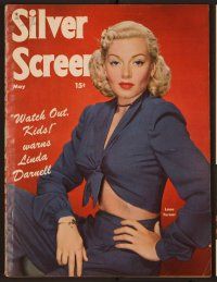 1p093 SILVER SCREEN magazine May 1946 sexiest Lana Turner from The Postman Always Rings Twice!