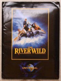1p190 RIVER WILD presskit '94 Meryl Streep, Kevin Bacon, John C. Reilly, white water rafting!