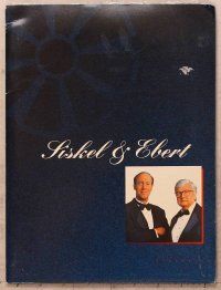 1p192 SISKEL & EBERT & THE MOVIES TV presskit '96 great image of the movie critics in theater!