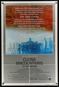 1r154 CLOSE ENCOUNTERS OF THE THIRD KIND S.E. 1sh '80 Steven Spielberg's classic with new scenes!
