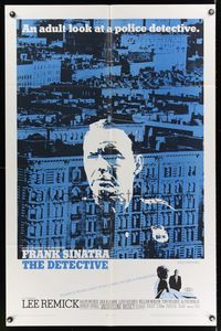 1r199 DETECTIVE 1sh '68 Frank Sinatra as gritty New York City cop, an adult look at police!