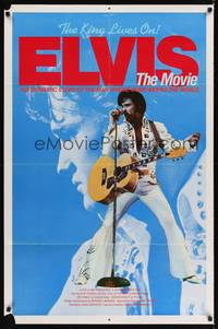 1r224 ELVIS 1sh '79 Kurt Russell as Presley, directed by John Carpenter, rock & roll!