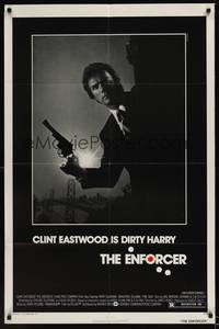 1r230 ENFORCER 1sh '76 photo of Clint Eastwood as Dirty Harry by Bill Gold!