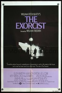 1r238 EXORCIST 1sh '74 William Friedkin, Max Von Sydow, horror classic from William Peter Blatty!