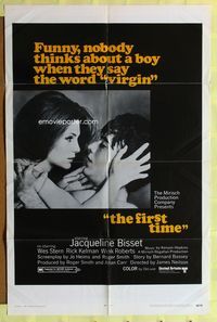1r260 FIRST TIME 1sh '69 close up of super sexy Jacqueline Bisset seducing a young virgin boy!