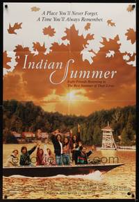 1r424 INDIAN SUMMER DS 1sh '93 Diane Lane, Alan Arkin, Bill Paxton, Kevin Pollak