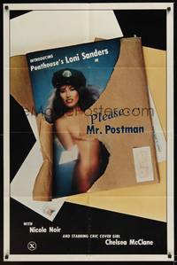 1r681 PLEASE... MR. POSTMAN 1sh '81 introducing Penthouse's sexy naked mail girl Loni Sanders!