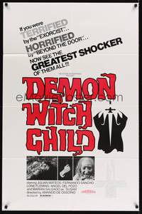 1r693 POSSESSED 1sh '76 Demon Witch Child, the greatest shocker of them all!