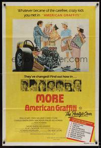 1s354 MORE AMERICAN GRAFFITI Aust 1sh '79 Ron Howard, different art by Paulsson!
